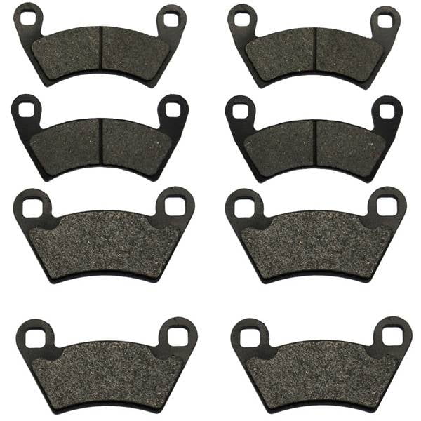 Brake Pads for Polaris RZR S 900 EPS 2015-2019,4 Set Front and Rear Replacement Brake Pads Brake Pads for Polaris RZR S 900 EPS 2015-2019,4 Set Front and Rear Replacement Brake Pads